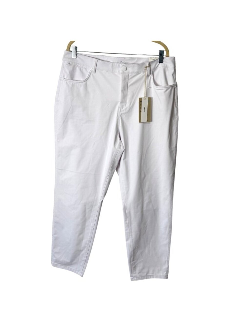 Tommy Bahama Womens Size 16 Island Zone Kira Cay White Stretch Ankle Pants NEW - Picture 2 of 9